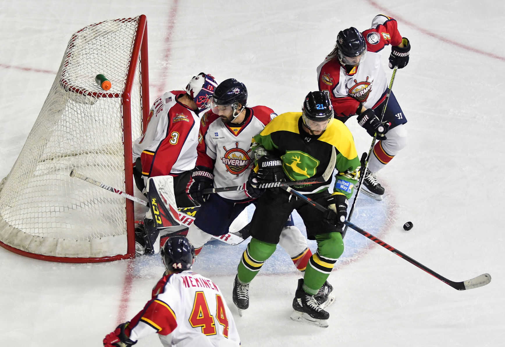 Quad City Storm vs Peoria Rivermen hockey